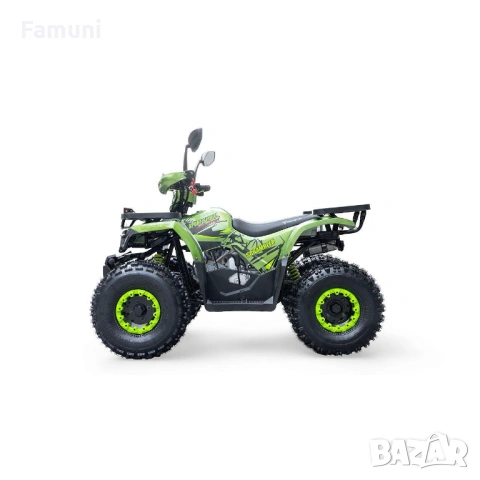 Бензиново АТВ 150cc кубика - Hunter (Зелен), снимка 5 - Мотоциклети и мототехника - 54144666