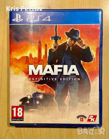 Игра За PS4 Mafia Definitive Edition 