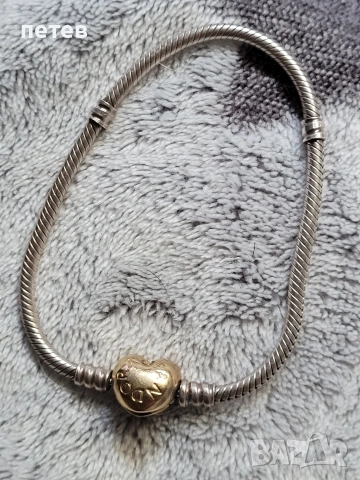 Pandora. сребърна гривна., снимка 7 - Антикварни и старинни предмети - 55242407