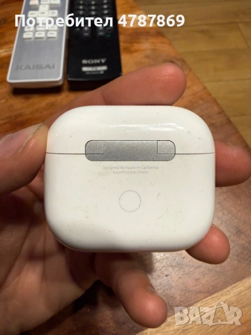 Apple AirPods Pro 1st Gen с MagSafe кейс., снимка 3 - Bluetooth слушалки - 54585842