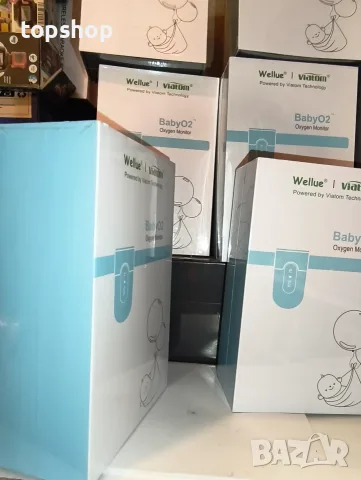 Чисто нов запечатан в целофан Wellue BabyO2 Viatom - Умен бебешки монитор за кислород и пулс  , снимка 2 - Други - 55378548