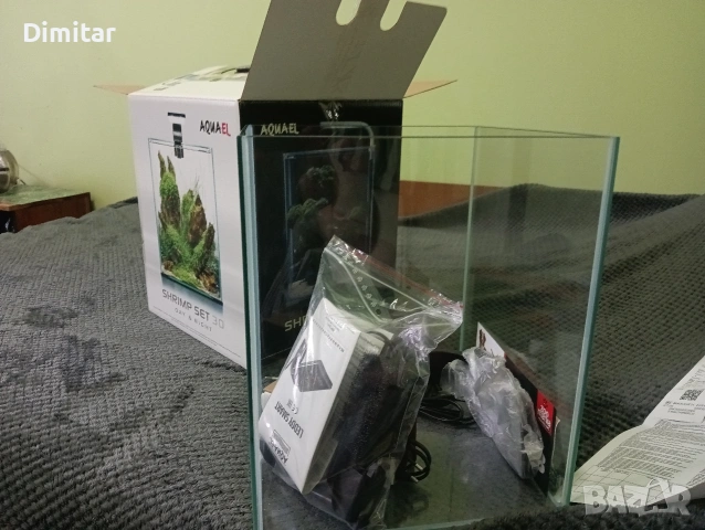 Аквариум AquaEL SHRIMP SET SMART 2 30 - черен , снимка 2 - Аквариуми - 54961357