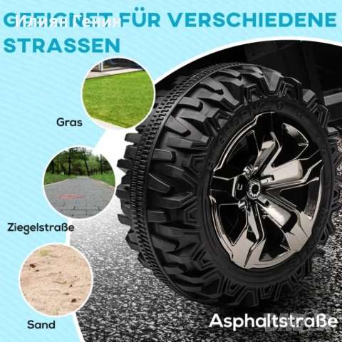 Електрическо АТВ за деца HOMCOM 12V, снимка 5 - Детски велосипеди, триколки и коли - 54249675