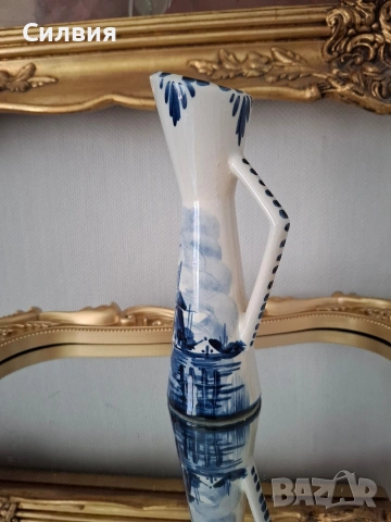 Вазичка DELFT Holland 🇳🇱 , снимка 6 - Вази - 55246841