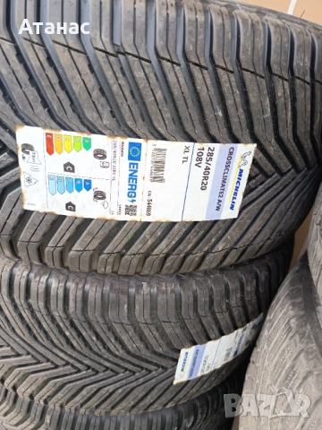  Чисто нови всесезонни гуми Michelin CrossClimate 2 A/W R20, снимка 2 - Гуми и джанти - 54839753