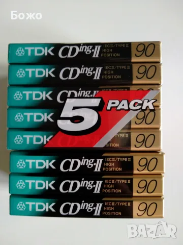 Чисто нови аудио касети TDK Super CDingII 90