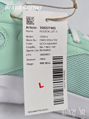 Нови маратонки Reebok Lite 5 - №35, снимка 7 - Маратонки - 54290802