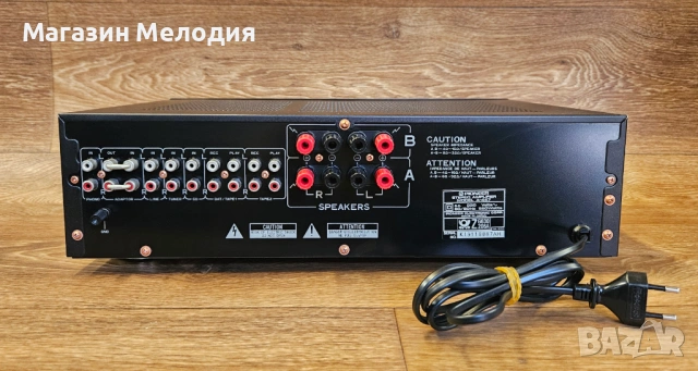 Усилвател Pioneer A-447 – Японска мощ и детайл, Made in Japan, снимка 6 - Ресийвъри, усилватели, смесителни пултове - 54629270