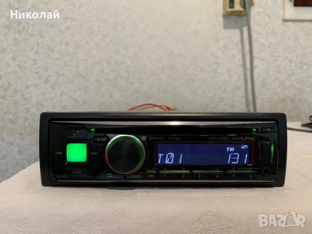 Авто Cd Alpine Bluetooth, снимка 2 - Аксесоари и консумативи - 54756052