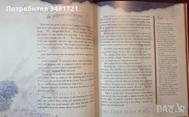 Великите романтични истории на Библията / Love Stories God Told. The Great Romances of the Bible, снимка 8 - Художествена литература - 54244065
