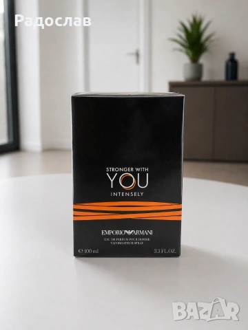 Emporio Armani Stronger With You Intensely 100ml – Интензивен мъжки аромат.