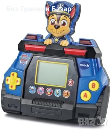 Нова PAW Patrol Chase VTech ръчна образователна играчка на английски детска игра с букви и цифри, снимка 3 - Образователни игри - 55565123