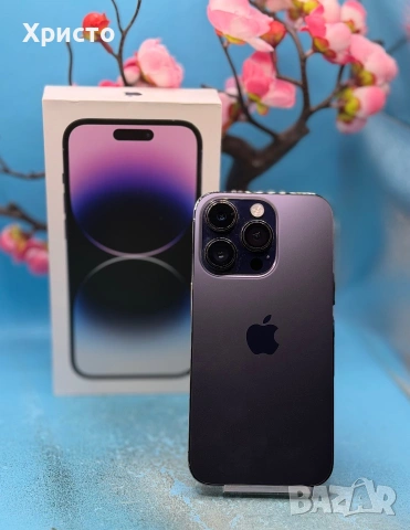Apple iPhone 14 Pro, 128GB, 6GB RAM, 5G, Deep Purple  , снимка 6 - Apple iPhone - 55005797