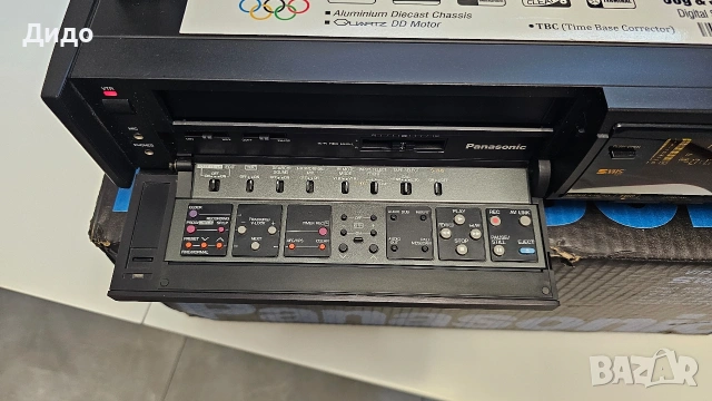 Panasonic NV-FS200 S-VHS video recorder! Видеорекордер. , снимка 4 - Плейъри, домашно кино, прожектори - 55115912