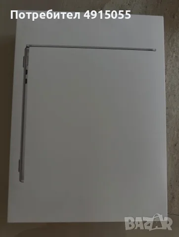 MacBook Air 13” M4, 16GB RAM, 256GB SSD – като нов, снимка 8 - Лаптопи за работа - 55617431