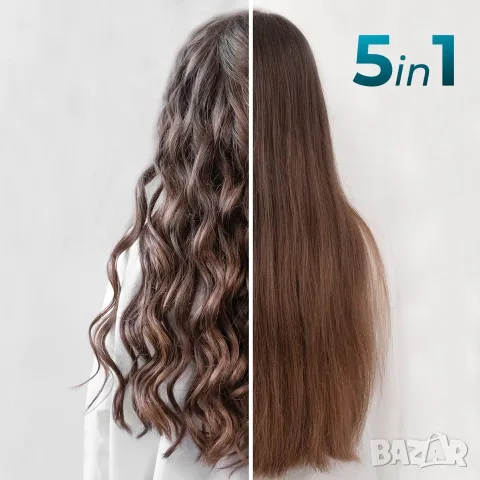 Електрическа четка за коса Cecotec Bamba CeramicCare 5in1 Pro Ceramica, снимка 5 - Маши за коса - 55579891