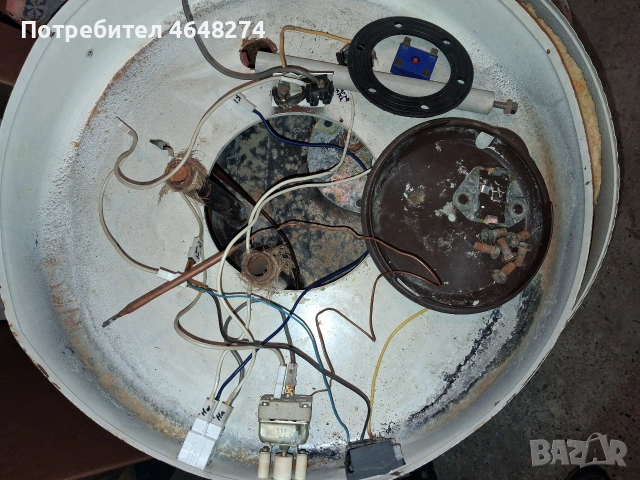 Употребяван бойлер 80л, снимка 4 - Бойлери - 55142291