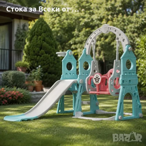 Детска пързалка 4в 1 доставка на 20.08 най-късно, снимка 3 - Други - 55445063