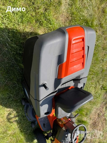 Трактор косачка Husqvarna, снимка 5 - Градинска техника - 54416172