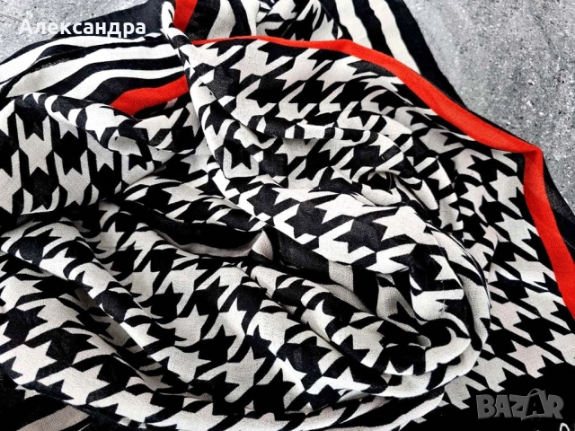 Стилен и красив шал , снимка 6 - Шалове - 41743005