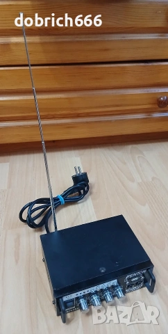 Усилвател радио караоке Fenton USB SD Bluetooth Aux FM 12 220V 25 евро, снимка 3 - Ресийвъри, усилватели, смесителни пултове - 54803621