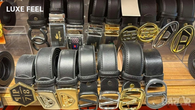 Louis VUITTON 🫟 Gucci 🫟 Tommy Hilfiger 🫟 Естествена Кожа , снимка 3 - Колани - 54476179