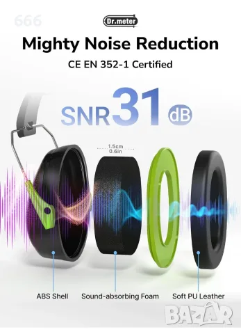 Антифони - Dr.meter | Модел: FM-1B | Детски |, снимка 4 - Други стоки за дома - 55415291