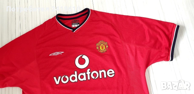 Umbro Sportwool Man United 99 / 20 Mens Size L  ОРИГИНАЛ! Мъжка Тениска!, снимка 10 - Тениски - 54398891
