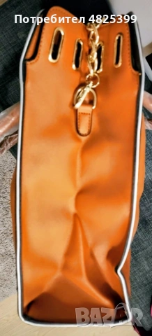 Чисто нова кожена чанта от Michael Kors в уникален цвят, снимка 10 - Чанти - 54726388