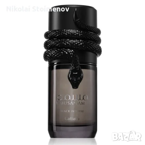 Lattafa Musamam Black Intense 100 мл – Луксозен парфюм за него и нея с дървесен аромат, уд, какао и , снимка 4 - Мъжки парфюми - 55408689