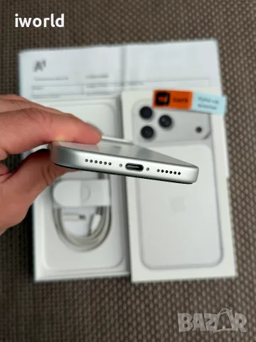 24 мес гаранция❗️  iPhone 17 Pro Max ❗️Лизинг от 41€/мес Silver ❗️ КАТО НОВ❗️256Gb⚠️, снимка 8 - Apple iPhone - 55395211