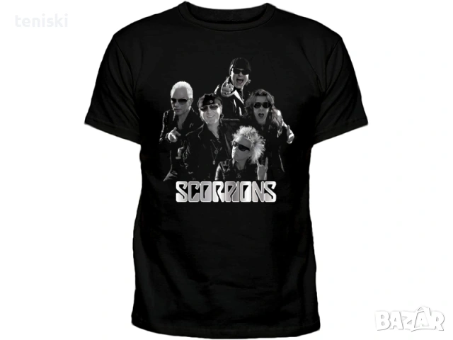 Рок тениски Scorpions 9 модела, снимка 7 - Тениски - 39964970