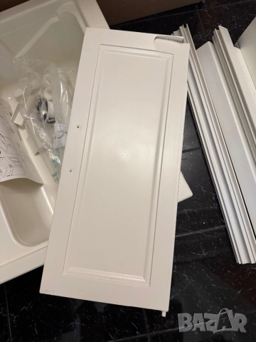 Пластмасов Шкаф с Мивка Adventa 60x50x85 см | Бял, за Двор, снимка 12 - Мивки - 54682069