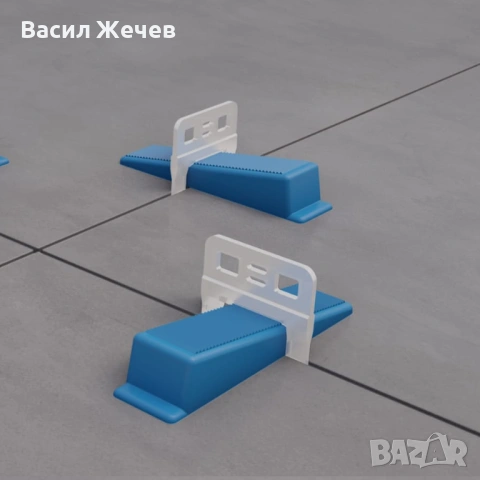 Дистанционер / клипс за система за нивелиране на плочки (1.00, 1.50, 2.00 мм) - 200 бр., снимка 8 - Други инструменти - 54020692