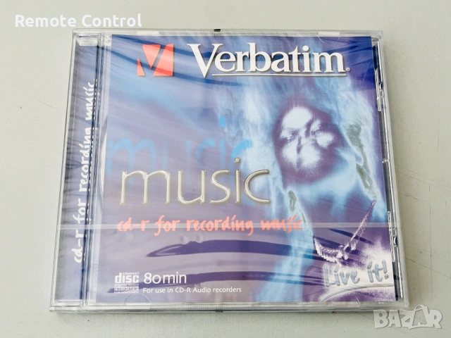 CD VERBATIM MUSIC 80 min (CD-R за аудио записвачки)
