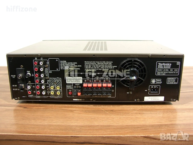 Ресивър  Technics sa-gx350 , снимка 6 - Ресийвъри, усилватели, смесителни пултове - 54088941