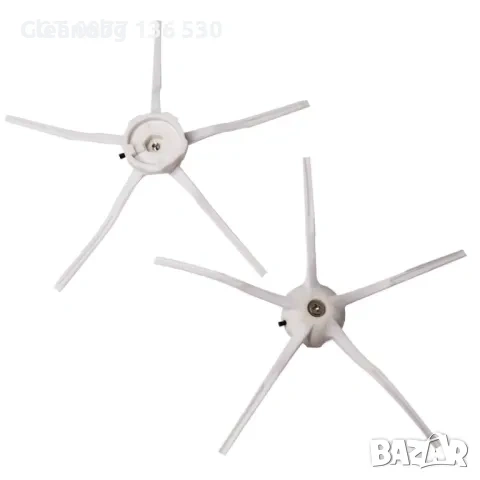 Комплект висококачествени странични четки за прахосмукачки робот- Xiaomi Roborock S5 S6 S51 S50 S55 , снимка 2 - Прахосмукачки - 54689899