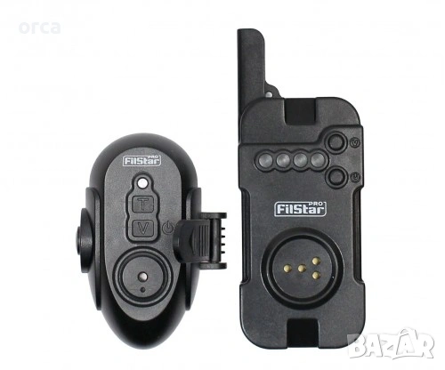 Сигнализатори за въдица FilStar FSBA-51W 3+1 комплект ORCA, снимка 3 - Такъми - 54751813