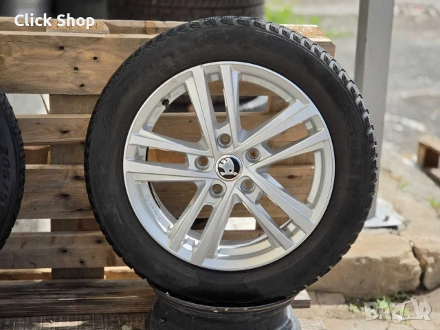 5х112 16 Джанти Skoda Octavia SuperB 5x112 Шкода Супърб Октавиа, снимка 2 - Гуми и джанти - 55105335