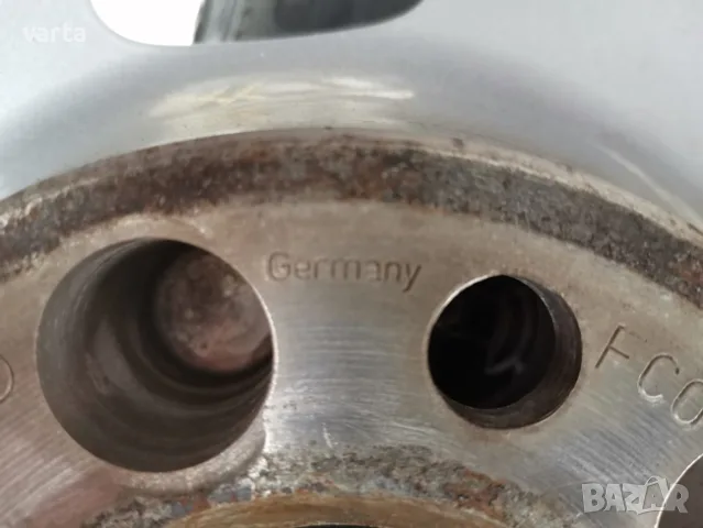 4бр ОРИГИНАЛНИ НЕМСКИ ЛЕТИ Audi джанти 5Х112, 16" с гуми GOODYEAR EFFICIENT GRIP 225/55/16, снимка 8 - Гуми и джанти - 55339083
