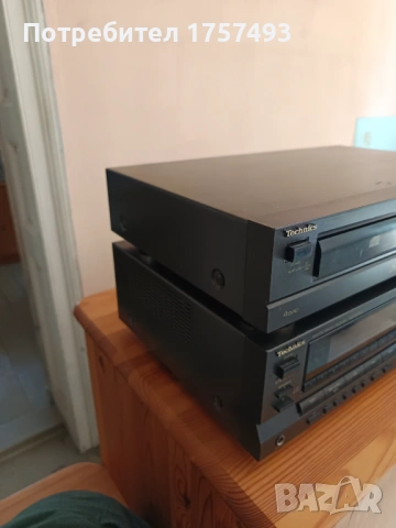Ресийвър + Компактдиск Technics , снимка 2 - Ресийвъри, усилватели, смесителни пултове - 54669170