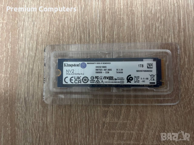 ССД/SSD Kingston NV2 1TB PCIe 4.0 NVMe M.2