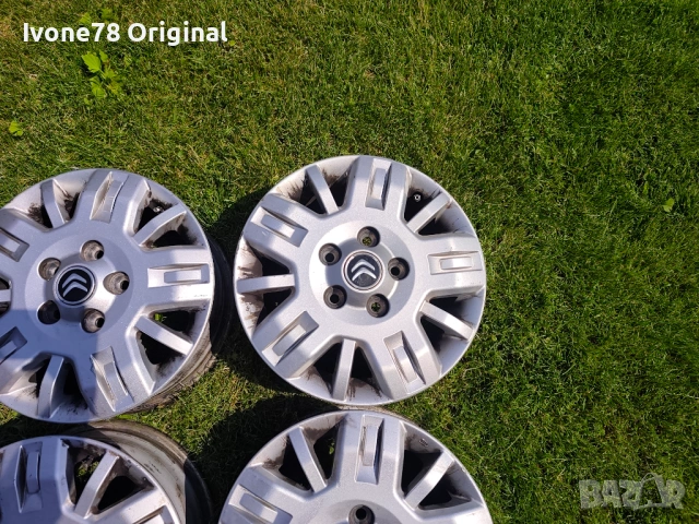 ПРОМОЦИЯ Алуминиеви Джанти за бус Citroen Fiat Peugeot 5x118 15 цола., снимка 5 - Гуми и джанти - 54810396