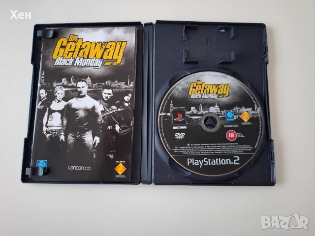 The Getaway: Black Monday PS2 Playstation 2, снимка 3 - Игри за PlayStation - 55182176