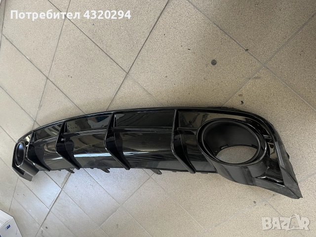 RS заден дуфузьор за ауди A6 C7 преди фейслифт, снимка 2 - Части - 55671968