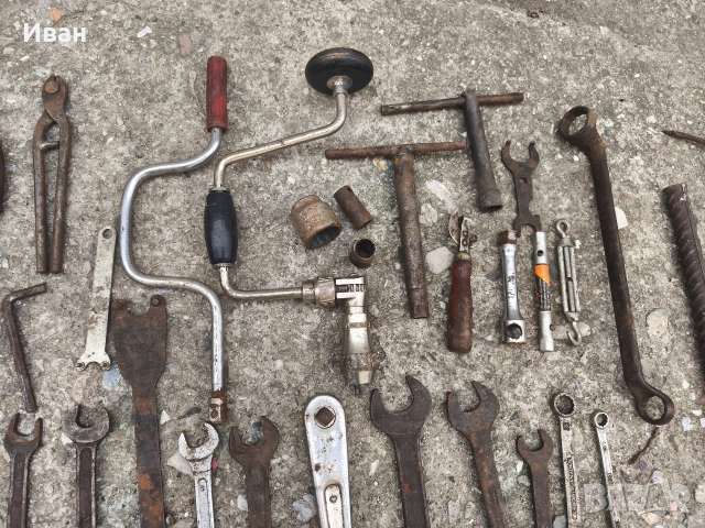 Лот инструменти / Цената е за всичко , снимка 7 - Ключове - 54104612