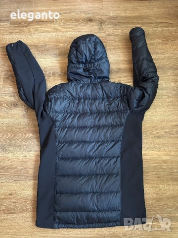 Висок клас мъжко хибридно яке  Bergans of Norway MYRE Pertex 700cuin Down hubrid Jacket , M размер, снимка 8 - Якета - 54619034