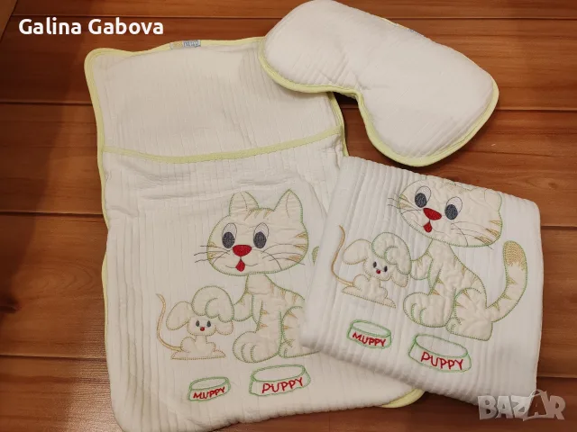 Сет за бебешка количка , снимка 2 - Детски колички - 49480379