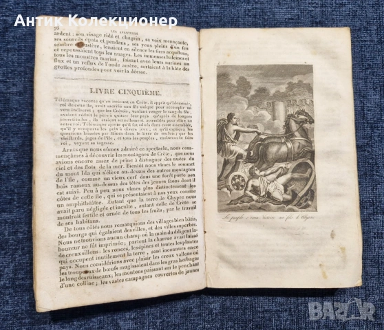 Стара Книга 1833 г. - френски език, снимка 7 - Антикварни и старинни предмети - 54981999