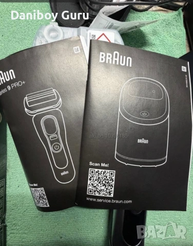 Braun Series 9 PRO+ 9567cc електрическа самобръсначка с почистваща и зарядна станция, снимка 12 - Електрически самобръсначки - 54531180